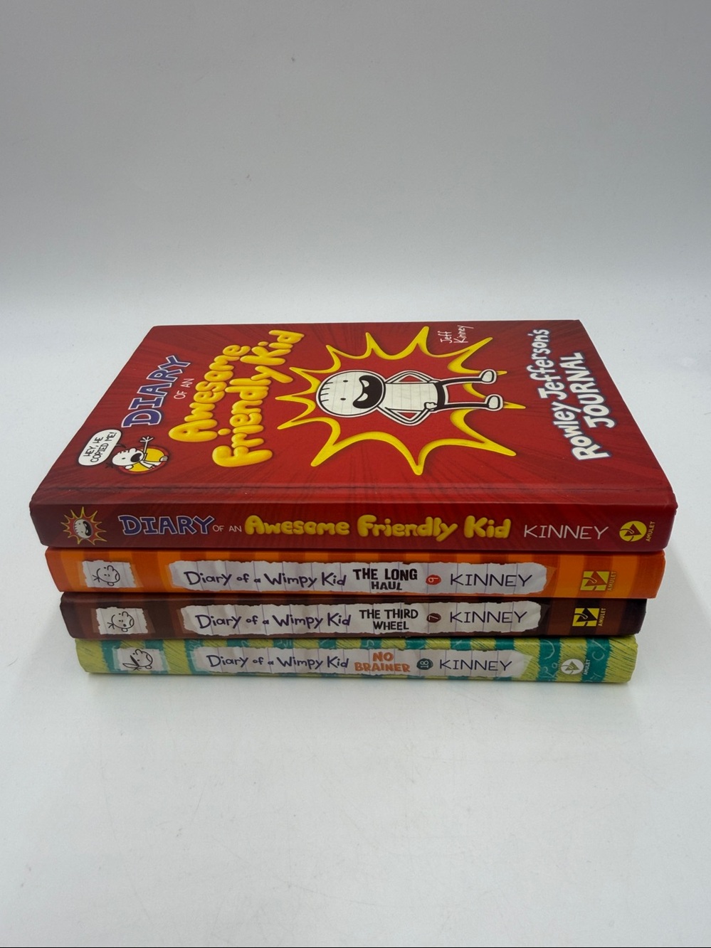 Diary of a Wimpy Kid Book  Collection Bundle of 4 Hardcover Books